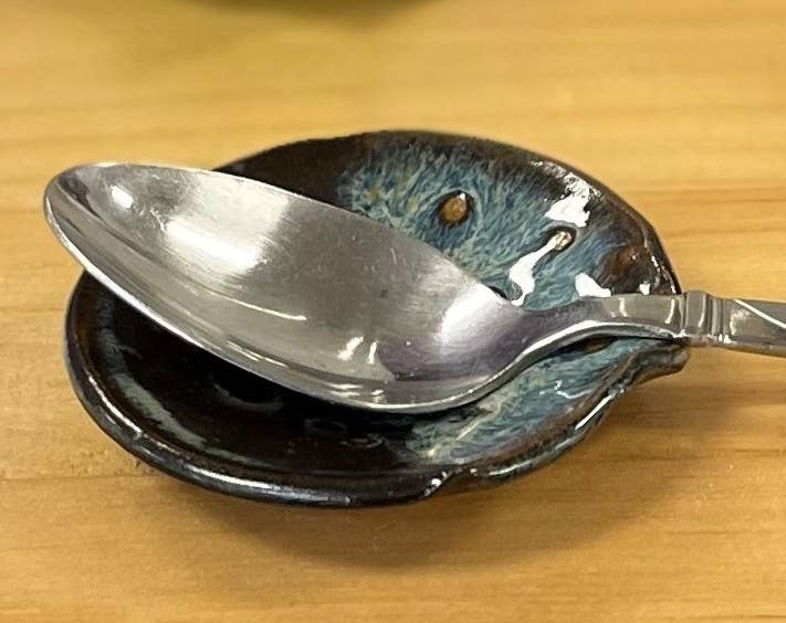 Round Ceramic Spoon Rest