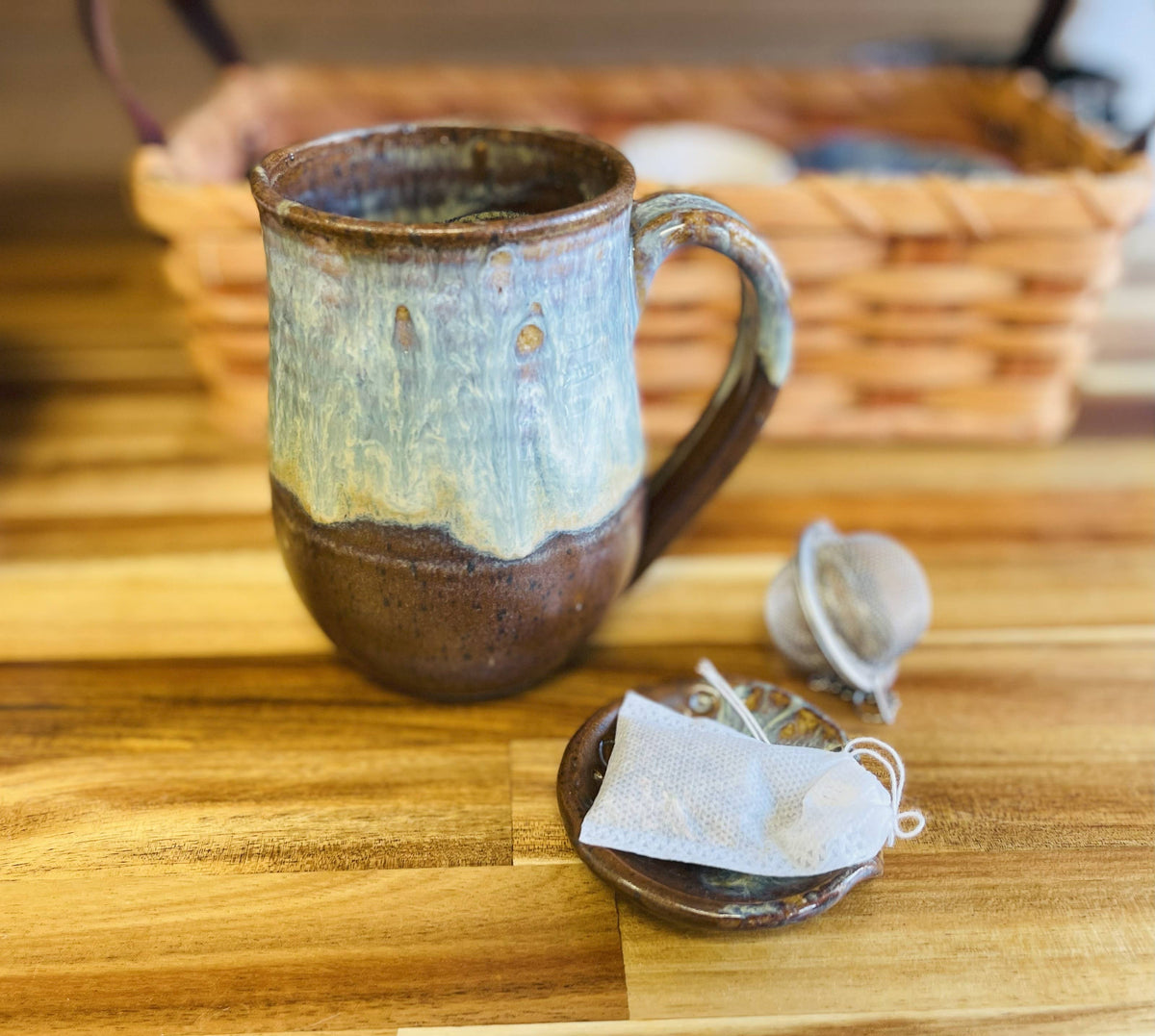 Round Ceramic Spoon Rest