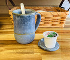 Round Ceramic Spoon Rest