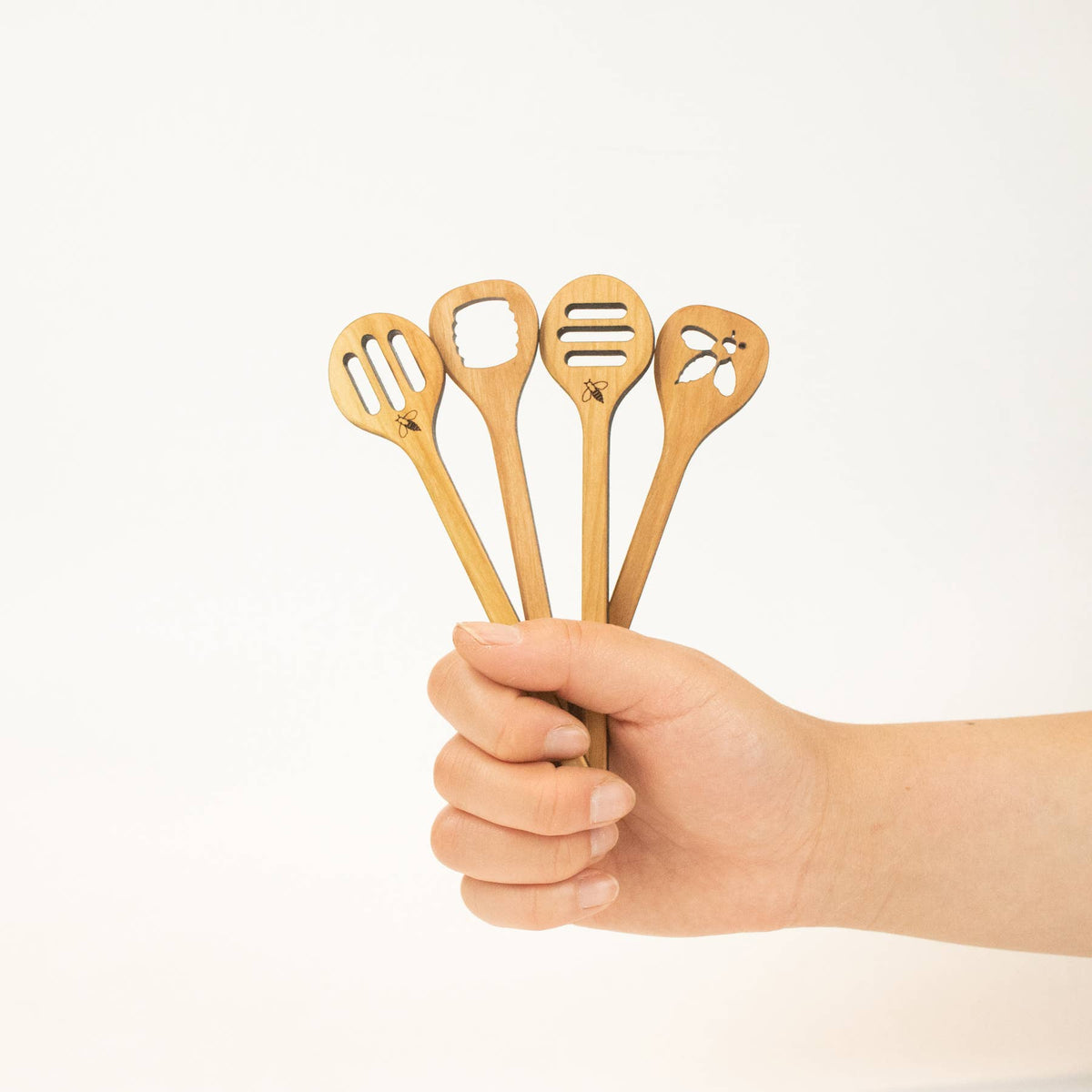 Designer Wood Honey Dipper