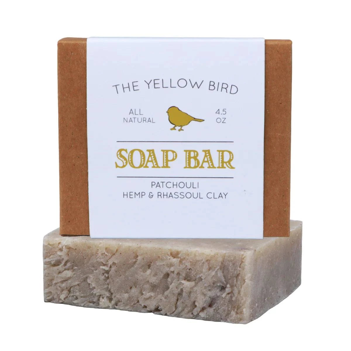 Patchouli & Hemp Seed Oil Soap Bar