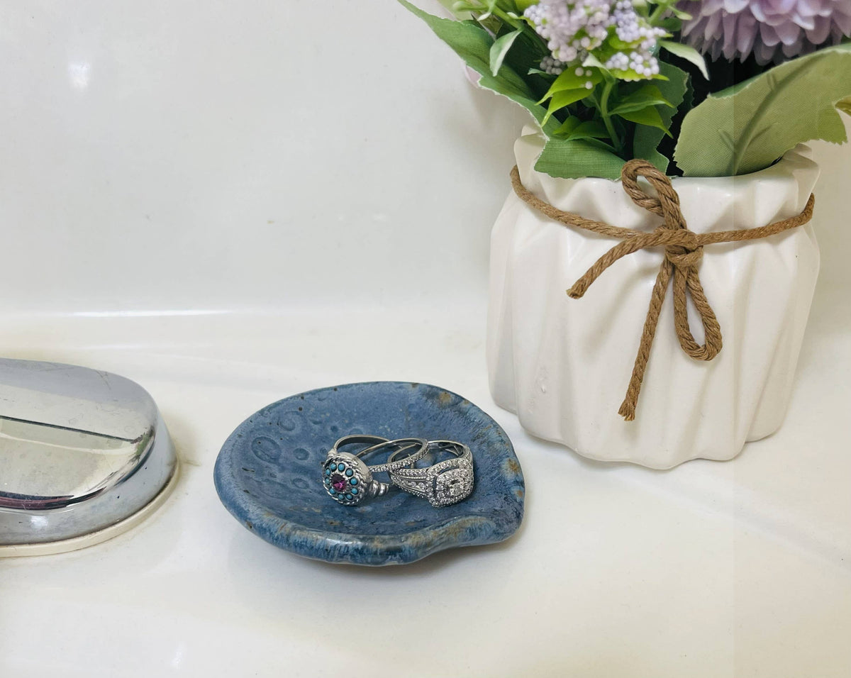 Round Ceramic Spoon Rest